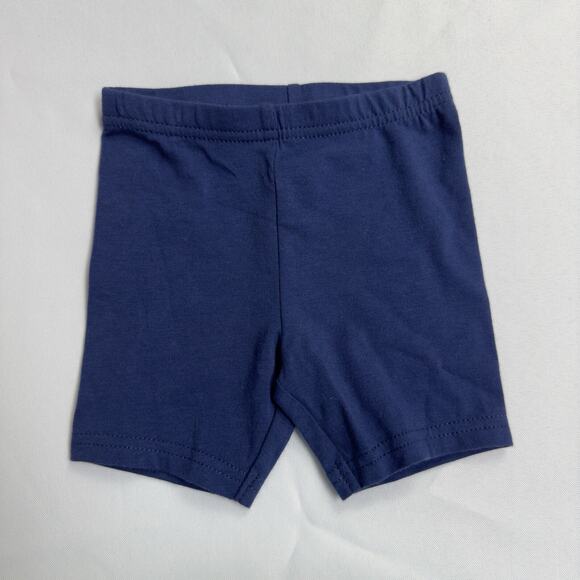 Carter's Floral Flowy Top & Shorts Set Baby Girl Size 9 Months Navy White Pink - Picture 4 of 8